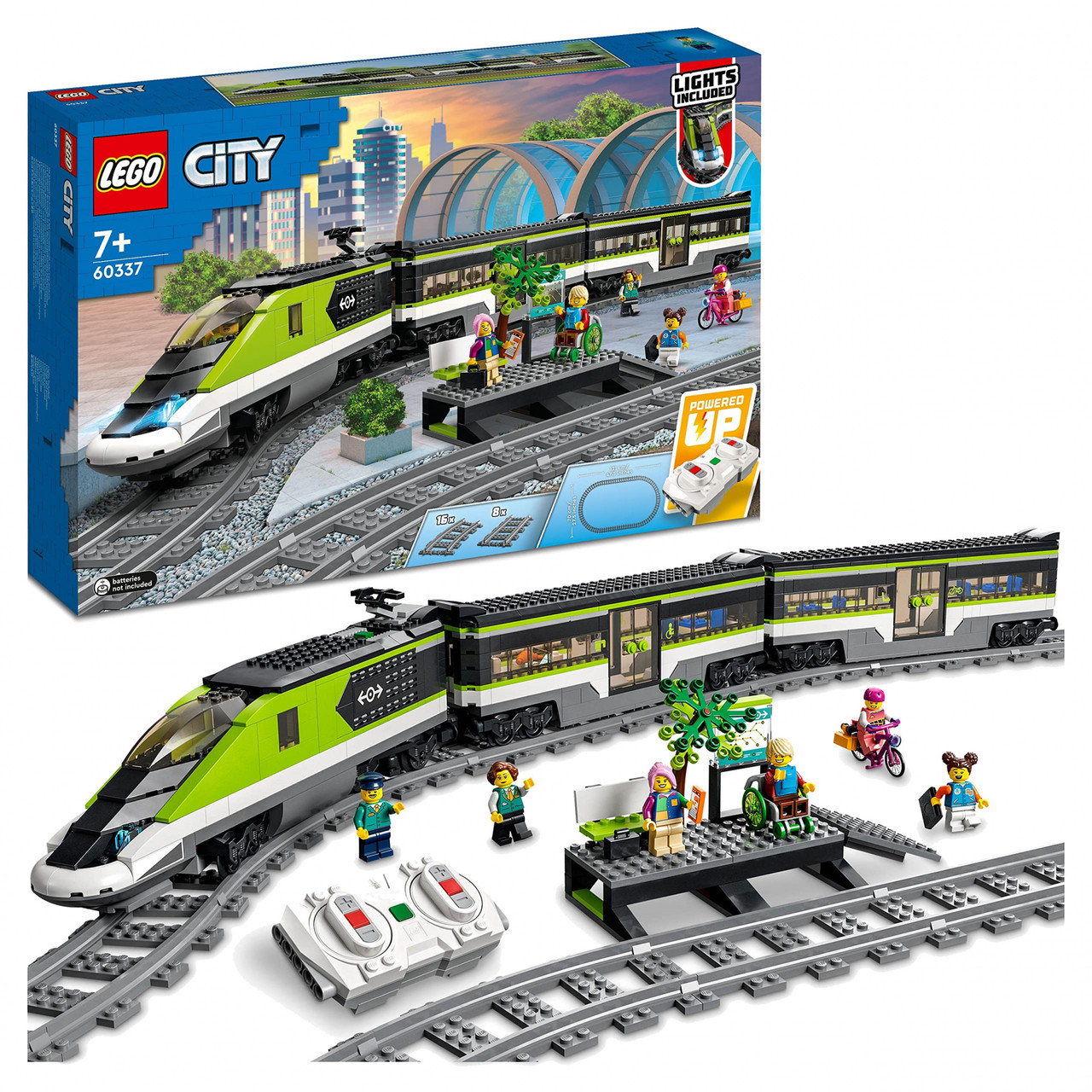 Lego Конструктор LEGO Пассажирский поезд-экспресс City 60337 - фото 1 - id-p194855242