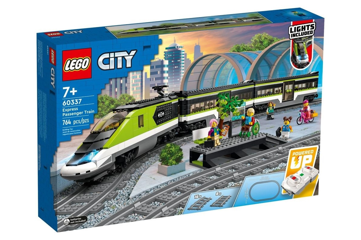 Lego Конструктор LEGO Пассажирский поезд-экспресс City 60337 - фото 5 - id-p194855242