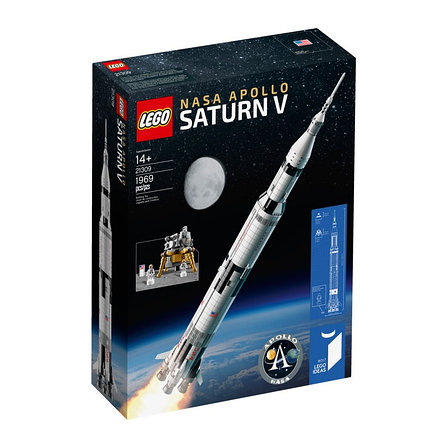 Конструктор Система НАСА Сатурн-5-Аполлон LEGO 92176, фото 2