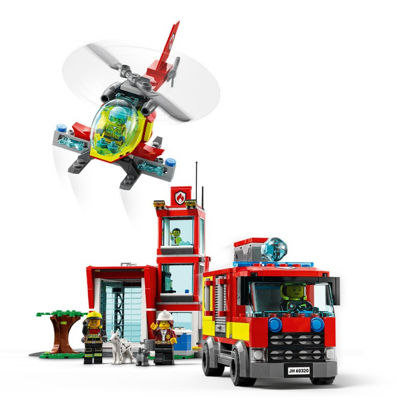 Lego Конструктор LEGO City Пожарная часть 60320 - фото 6 - id-p194855246