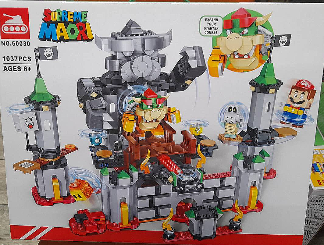 Конструктор Super Mario Марио Решающая битва в замке Боузера, 60030, 1037 деталей, аналог лего - фото 1 - id-p194865332