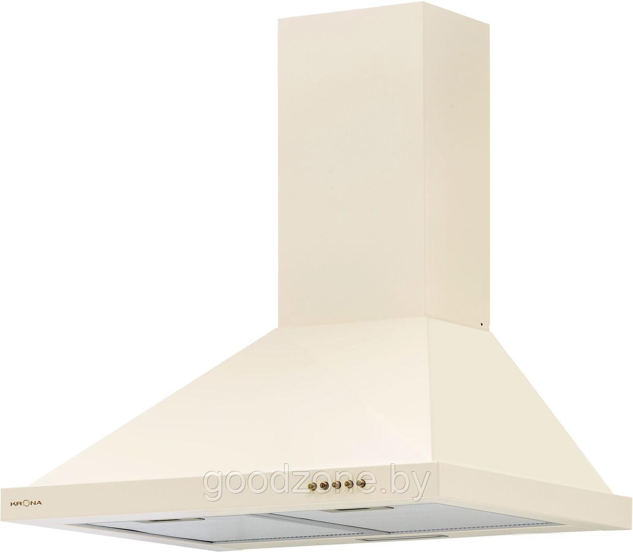 Вытяжка кухонная Krona Bella Retro 600 Ivory PB (слоновая кость)