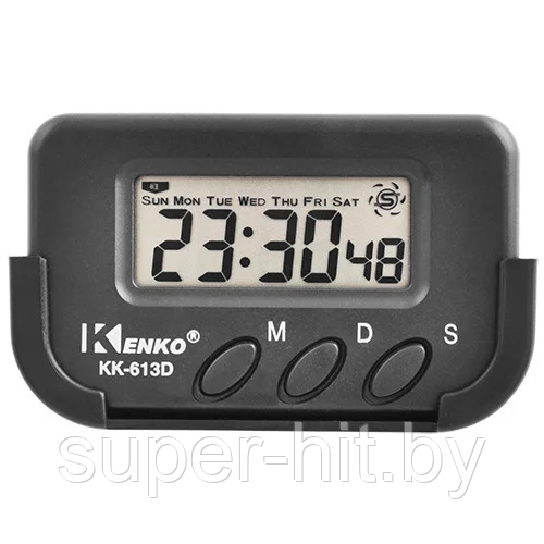 Часы электронные с будильником Kenko-613D УЦЕНКА!