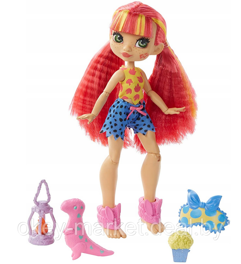 Кукла Mattel Cave Club Пижамная вечеринка Эмберли, GTH01 - фото 1 - id-p194885995