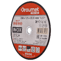 Диск отрезной по металлу INOX 230 x 1,9 // DRAUMET PREMIUM