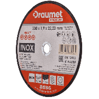 Диск отрезной по металлу INOX 125 x 1 // DRAUMET PREMIUM