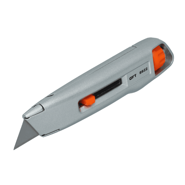 Нож алюминиевый для трапециевидных лезвий 19 x 60 // FASTER TOOLS