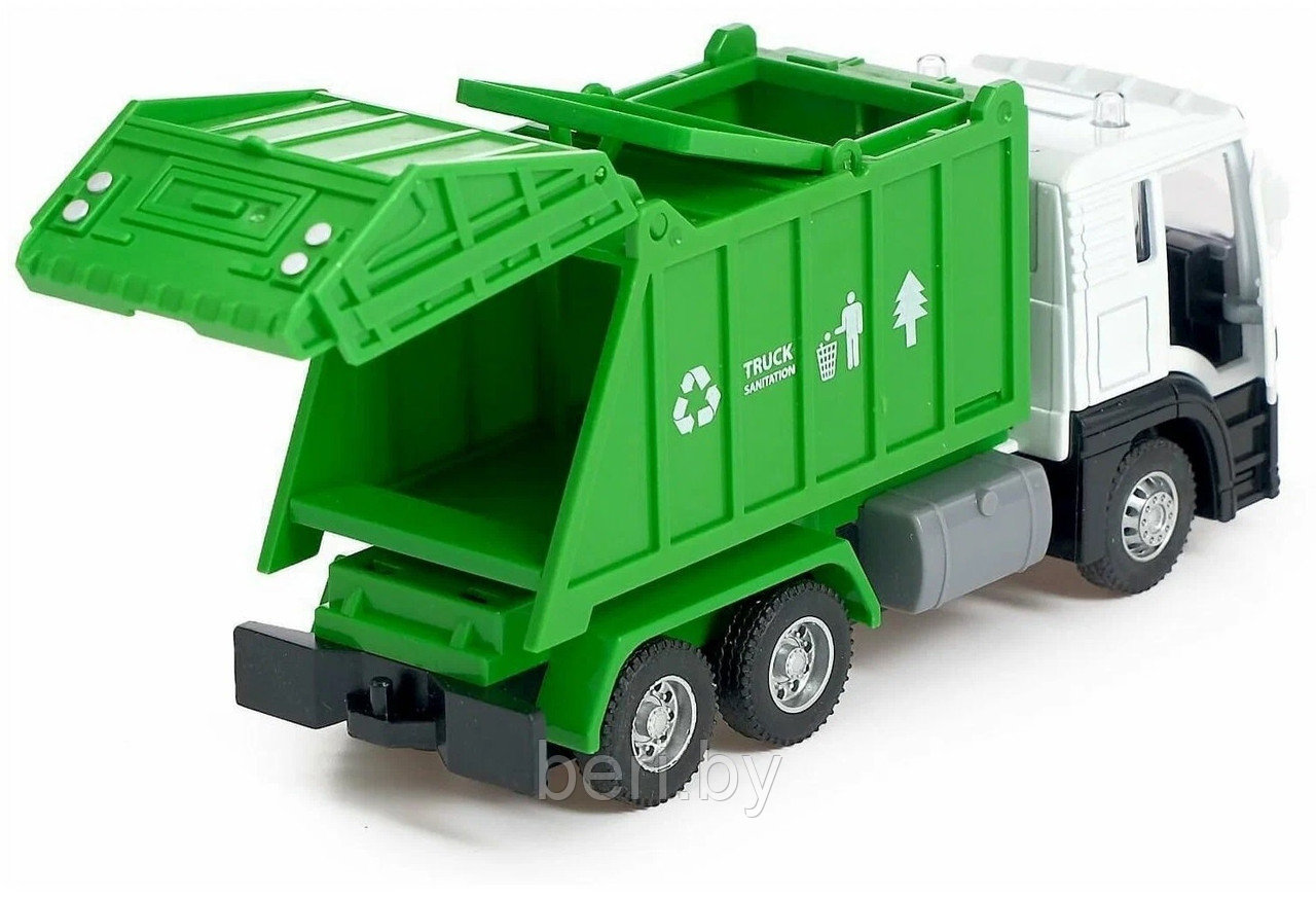CLM-887 Гараж мусоровоза, автомойка с рацией, СТО, автозаправка - фото 5 - id-p194914444
