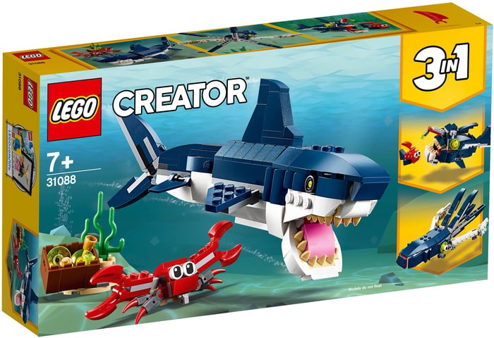 Конструктор LEGO Creator 31088 Обитатели морских глубин - фото 1 - id-p194621005