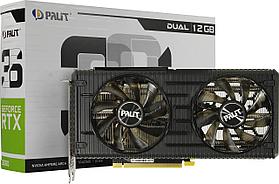 12Gb PCI-E GDDR6 Palit RTX3060 Dual (RTL) HDMI+3xDP GeForce RTX3060