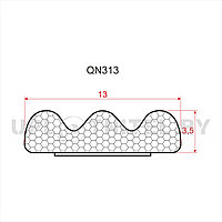 Уплотнитель самоклеящийся Q-lon QN-313 - 1000 м.п.