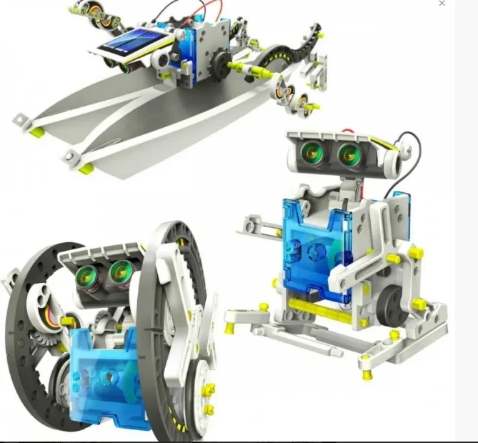 Робот-конструктор Solar 14 в1 на солнечной батарее - фото 6 - id-p181122406