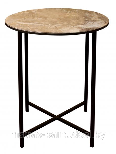 Столик придиванный М87 со стеклянной столешницей фотопечать "Оникс" - фото 1 - id-p153863270