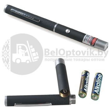 Лазерная указка с 4 активными насадками Green Laser Pointer (зеленый луч) - фото 7 - id-p194856371