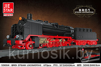 Детский конструктор 59004 JIE STAR Train Поезд, 1173 деталей