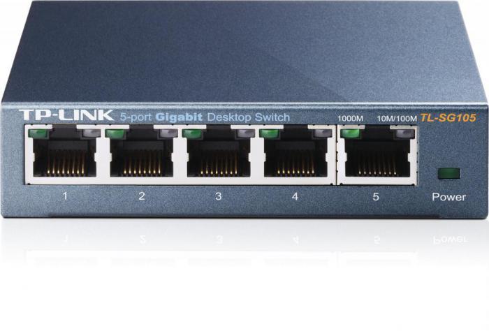 Коммутатор TP-LINK TL-SG105 - фото 1 - id-p193756314