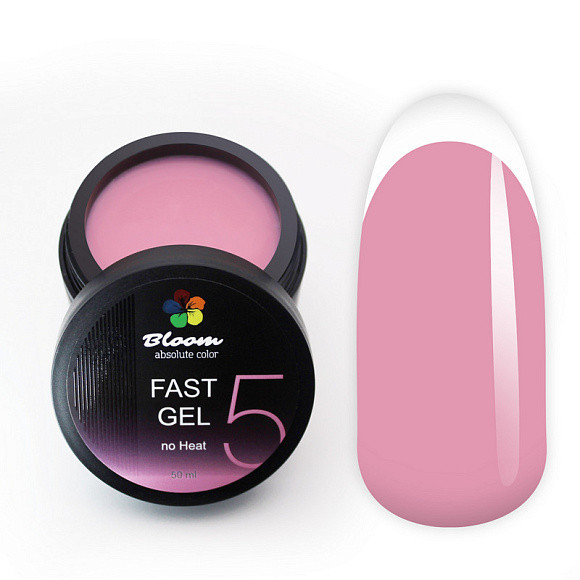 Fast Gel Bloom (холодный гель), ОТТЕНОК №5, 50 мл