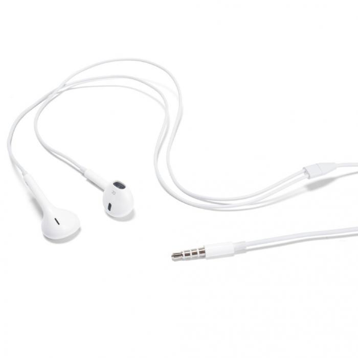 Проводная гарнитура наушники APPLE EarPods White MD827ZM/A/B / MNHF2ZM/A - фото 1 - id-p194272193