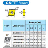 CNMG120412-EF YBG202 твердосплавная пластина, фото 2