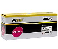 Картридж 415X/ W2033X (для HP Color LaserJet M454/ M480/ Pro M454/ M479) Hi-Black, пурпурный