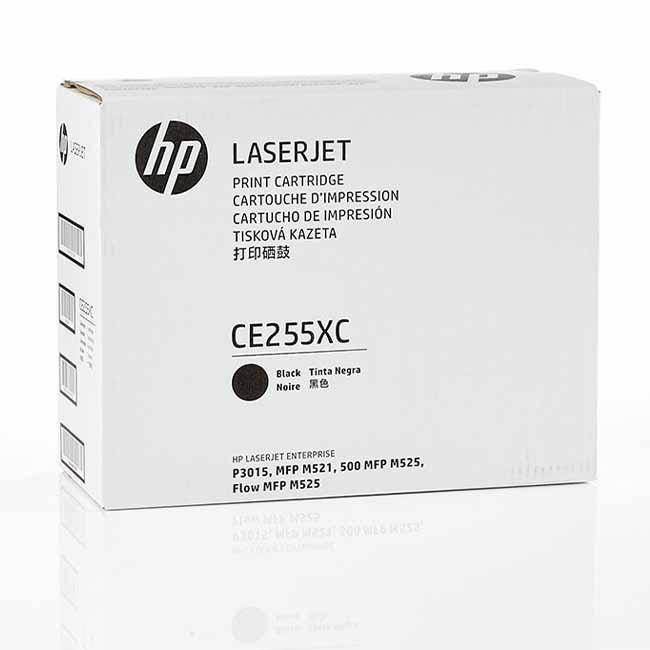 Картридж 55X/ CE255XC (для HP LaserJet M525/ P3010/ P3015/ Pro M521) белая упаковка