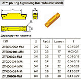 ZTLD0808-MM YBC152 канавочная пластина, фото 2