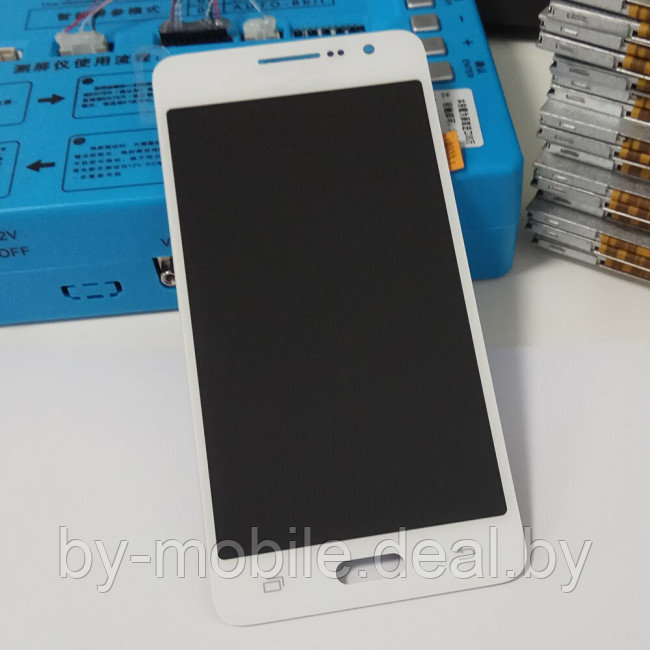 Экран (модуль) в раме Samsung Galaxy Grand Prime (SM-G531H) белый - фото 1 - id-p195024270