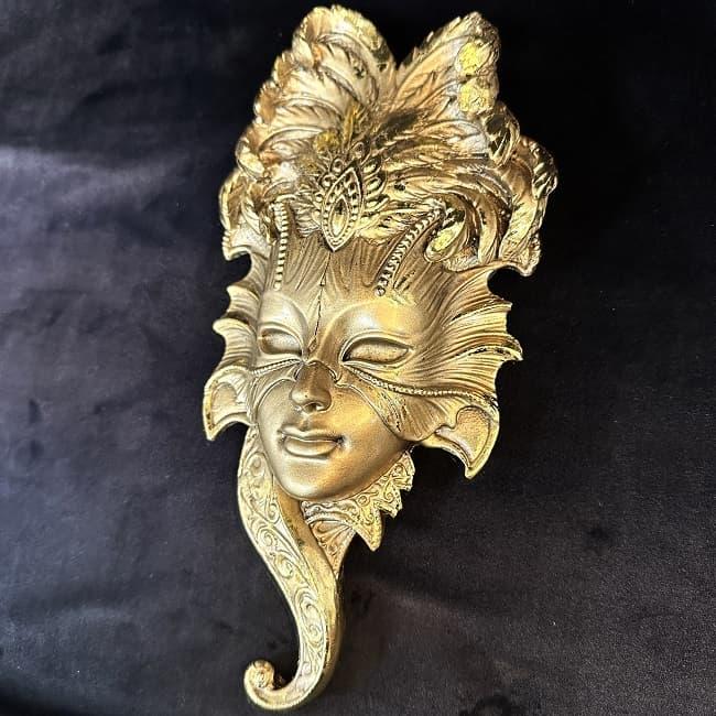 Панно Венецианская маска «Белла» цвет: под бронзу - фото 2 - id-p195028439