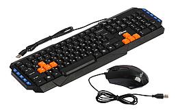 Комплект клавиатура и мышь Ritmix RKC-055, черный 556257