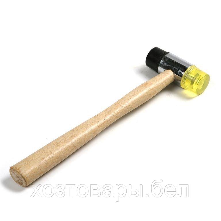 Молоток рихтовочный с мягким бойком (деревянная ручка) VOREL - фото 1 - id-p195028428