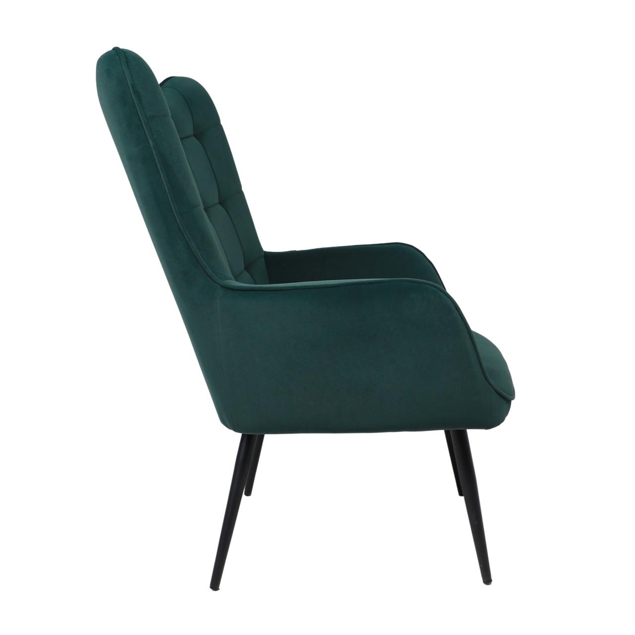 Кресло Bogema, зеленый, велюр - фото 3 - id-p173511006
