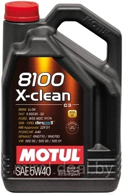 Моторное масло Motul 8100 X-clean 5W40 / 102051 - фото 1 - id-p195044068