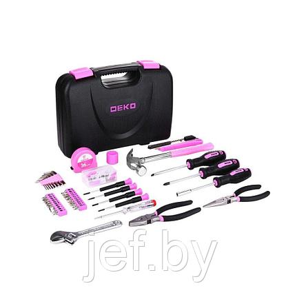 Набор инструментов tz100 PINK SET 100 DEKO 065-0340, фото 2