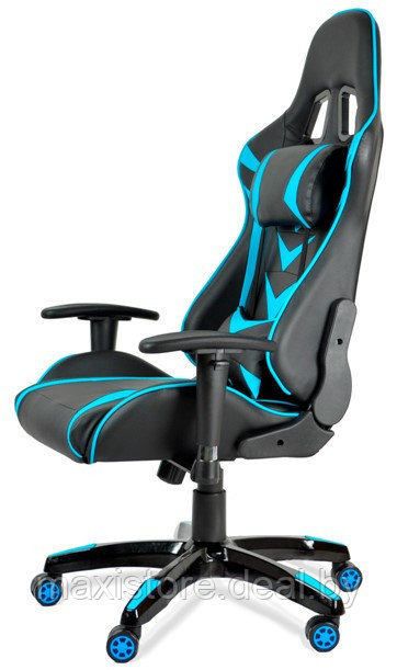 Геймерское кресло Calviano MUSTANG blue/black - фото 3 - id-p195048948