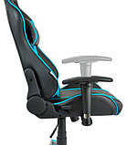 Геймерское кресло Calviano MUSTANG blue/black, фото 4