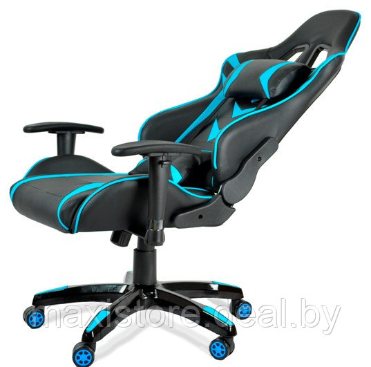 Геймерское кресло Calviano MUSTANG blue/black - фото 5 - id-p195048948