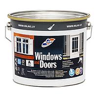 Эмаль WINDOWS AND DOORS База 1 водоразбавляемая алкидная полуматовая, (0,9 л), (1,17 кг)