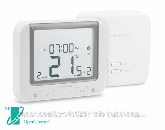 Salus RT520RF Беспроводной электронный терморегулятор OpenTherm - программируемый, фото 2