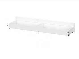 Ящик для кровати NN Мебель (МС Токио) белый текстурный