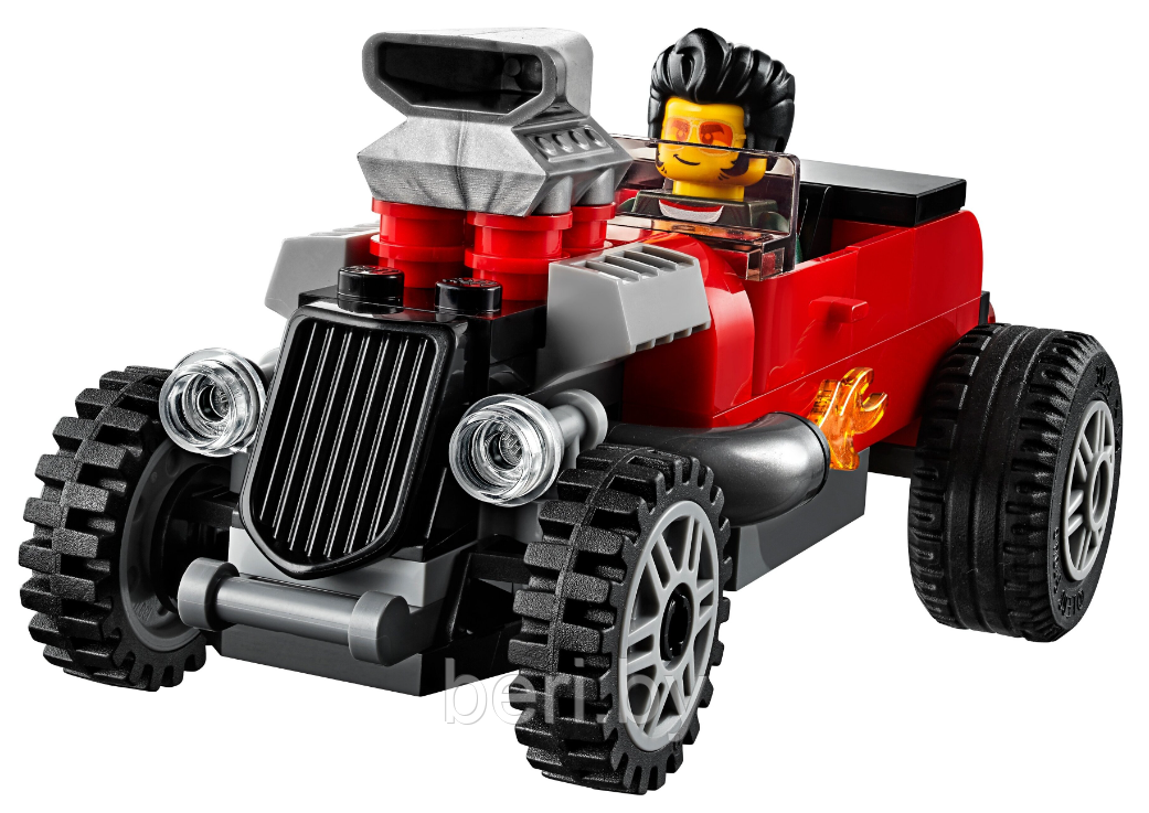 11535 Конструктор Lari "Тюнинг-мастерская Turbo Wheels", 339 деталей, Аналог LEGO City 60258 - фото 8 - id-p195054297