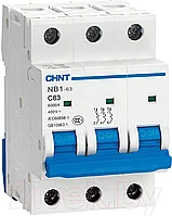 Автоматический выключатель CHINT NB1-63 3P 4A 6кА х-ка B