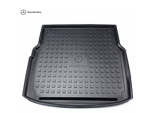 Коврик багажника плоский оригинальный для Mercedes С-Class (2014-2022) универсал №