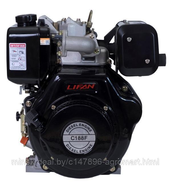 Двигатель Lifan Diesel 188F D25 - фото 1 - id-p165464629