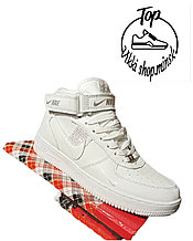 Кроссовки Nike Air Force 1 зимние с мехом