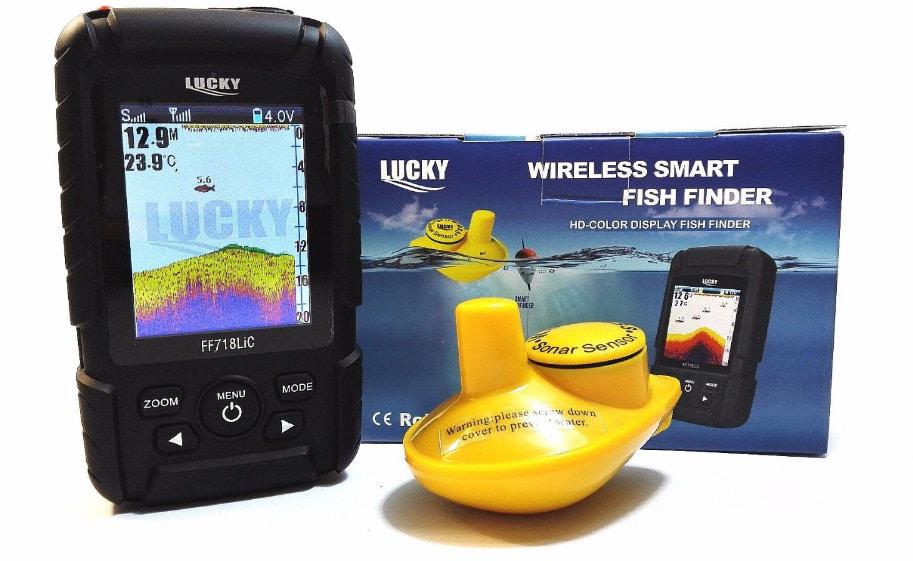 Беспроводной цветной эхолот Lucky wireless FF 718 LIC W