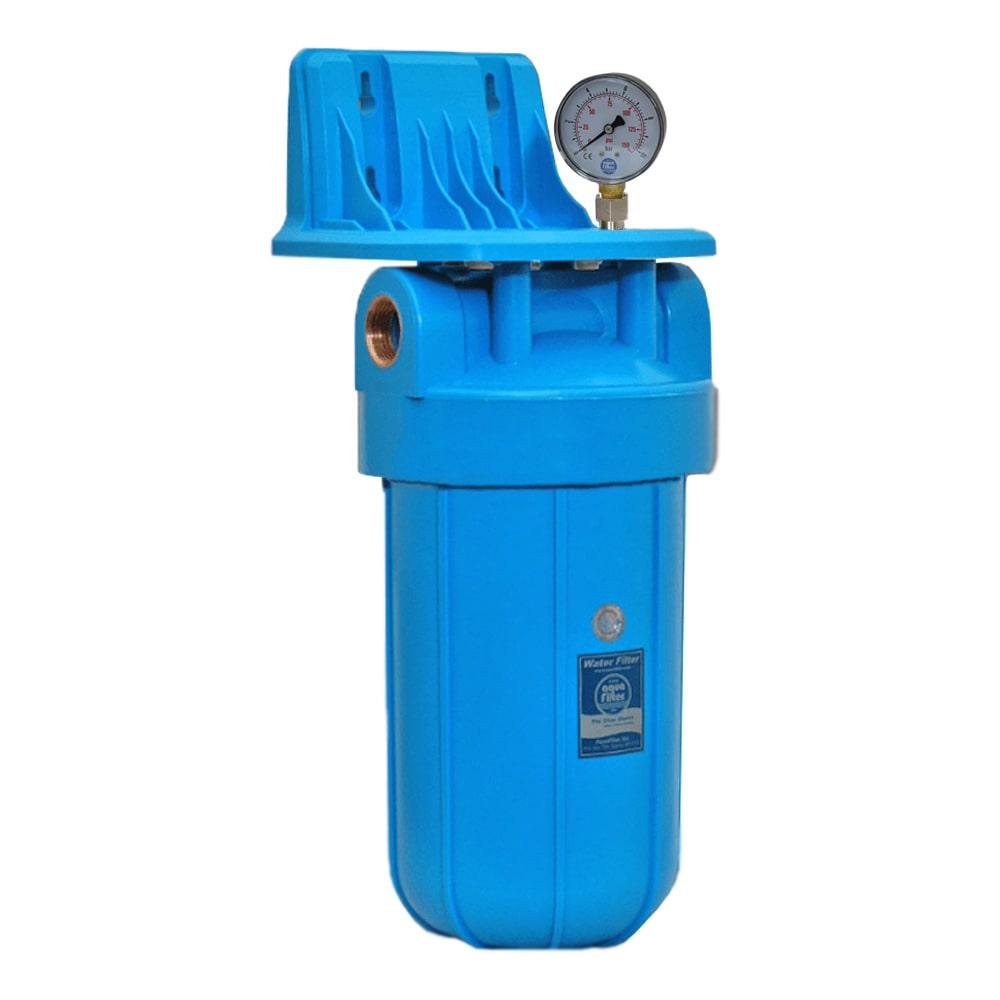 Магистральный фильтр для очистки воды 1" ВН AquaFilter FH10B1-В-WB без картриджа - фото 2 - id-p139967064