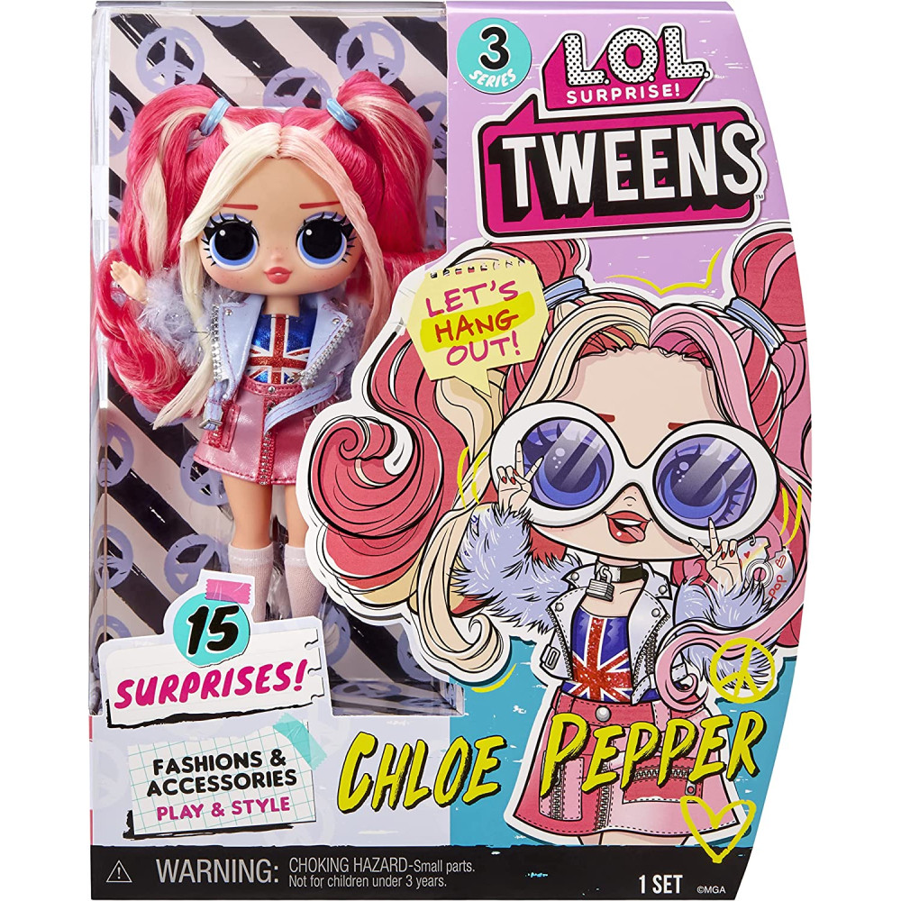 Куклы L.O.L. Кукла ЛОЛ Подростки LOL Surprise Tweens Chloe Pepper 3 серия 584061 - фото 4 - id-p195060727