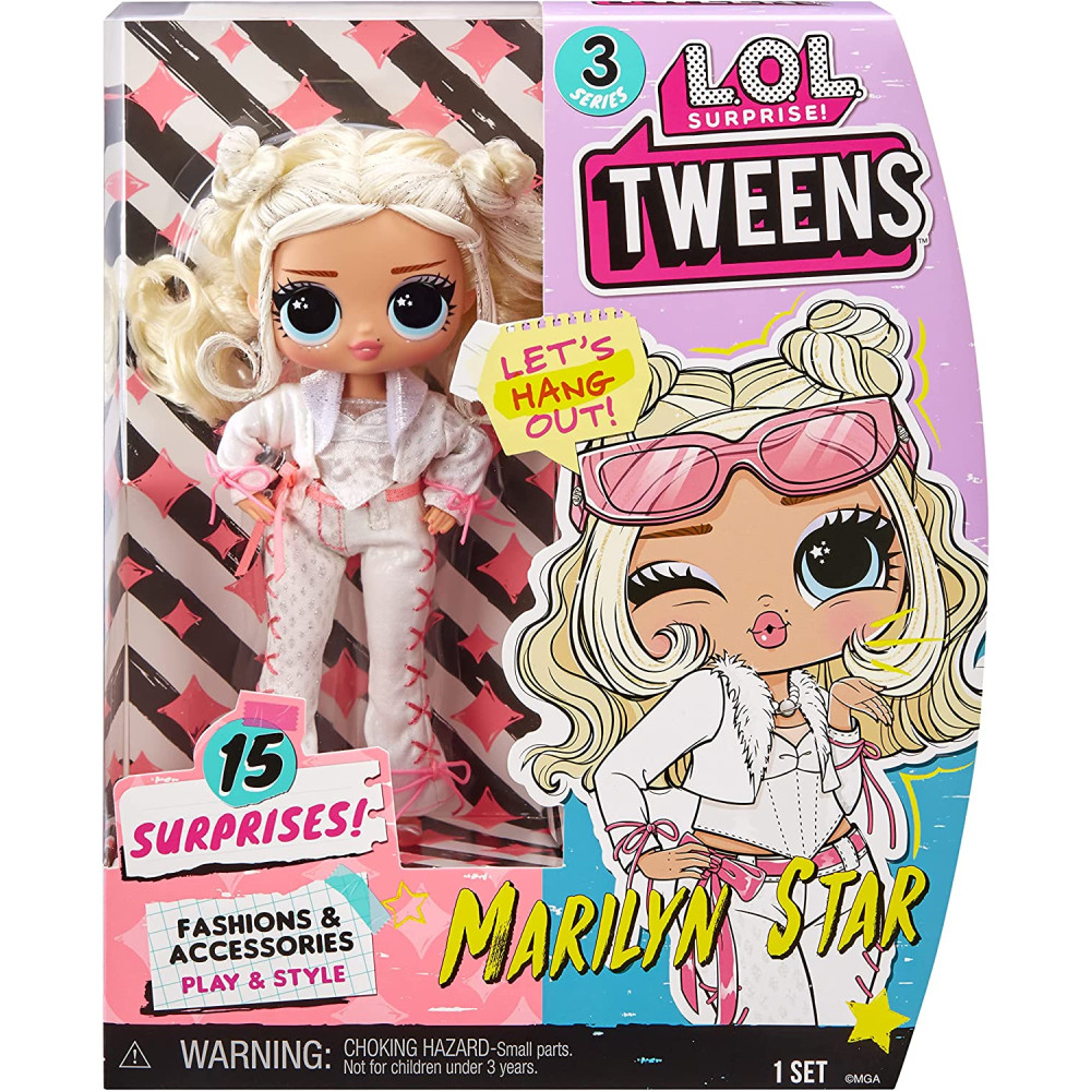 Куклы L.O.L. Кукла ЛОЛ Подростки LOL Surprise Tweens Marilyn Star 3 серия 584063 - фото 4 - id-p195060729