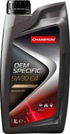 Моторное масло Champion OEM Specific C4 5W-30 1л - фото 1 - id-p195053295