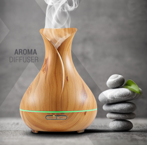 Увлажнитель воздуха,  аромадиффузор Air Humidifier Aromatherapy Тюльпан (луковица), с пультом, 400ml, 220V